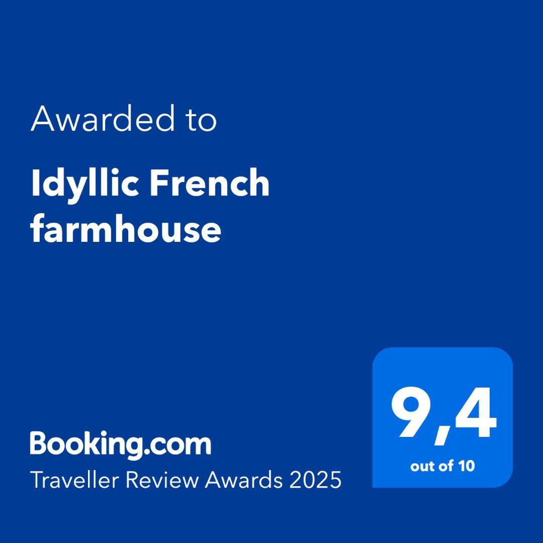 Idyllic French Farmhouse Les Assions Exterior foto